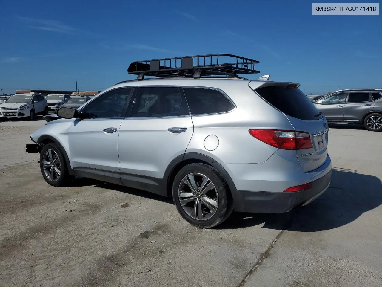 KM8SR4HF7GU141418 2016 Hyundai Santa Fe Se Ultimate