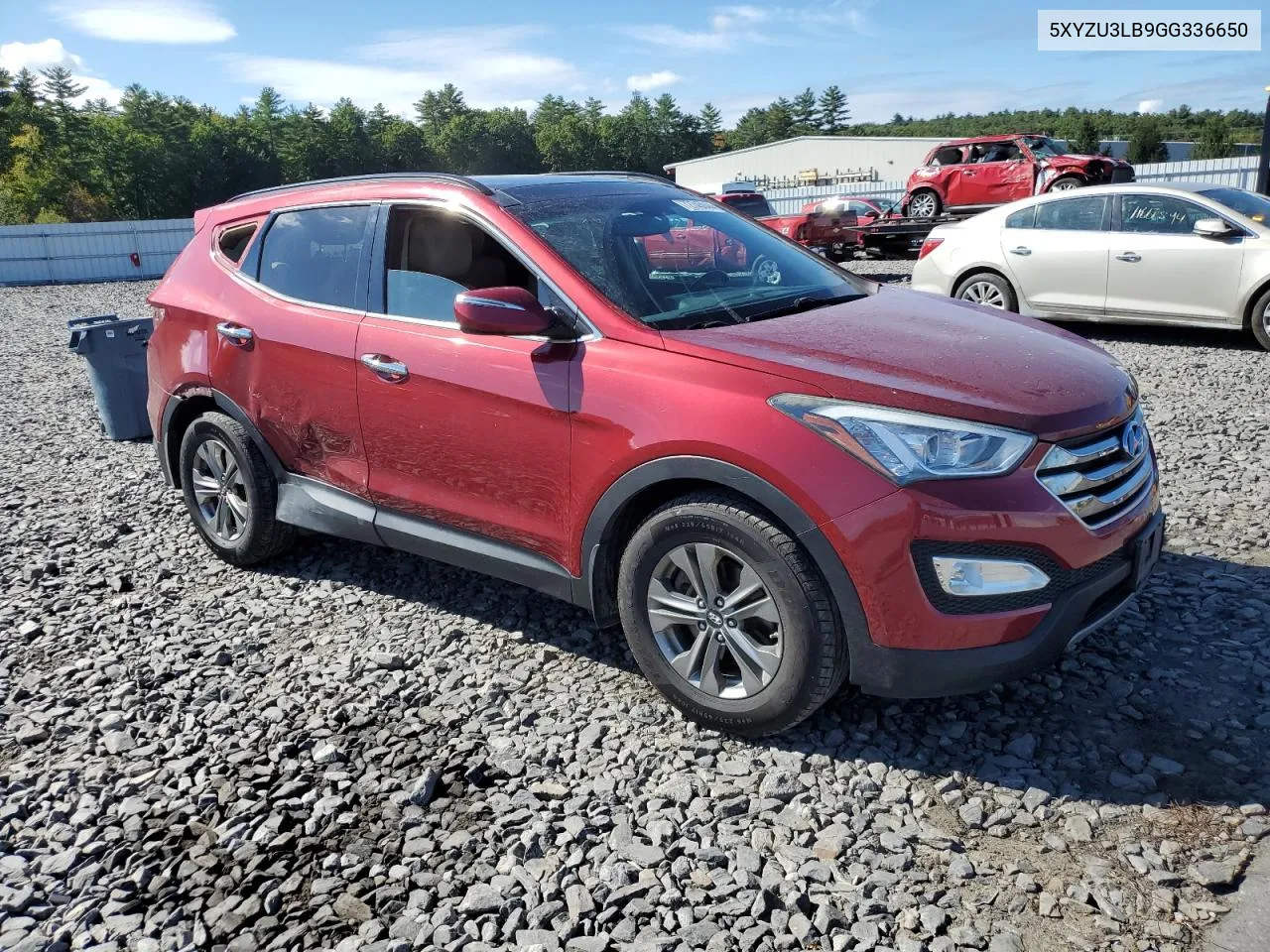 5XYZU3LB9GG336650 2016 Hyundai Santa Fe Sport