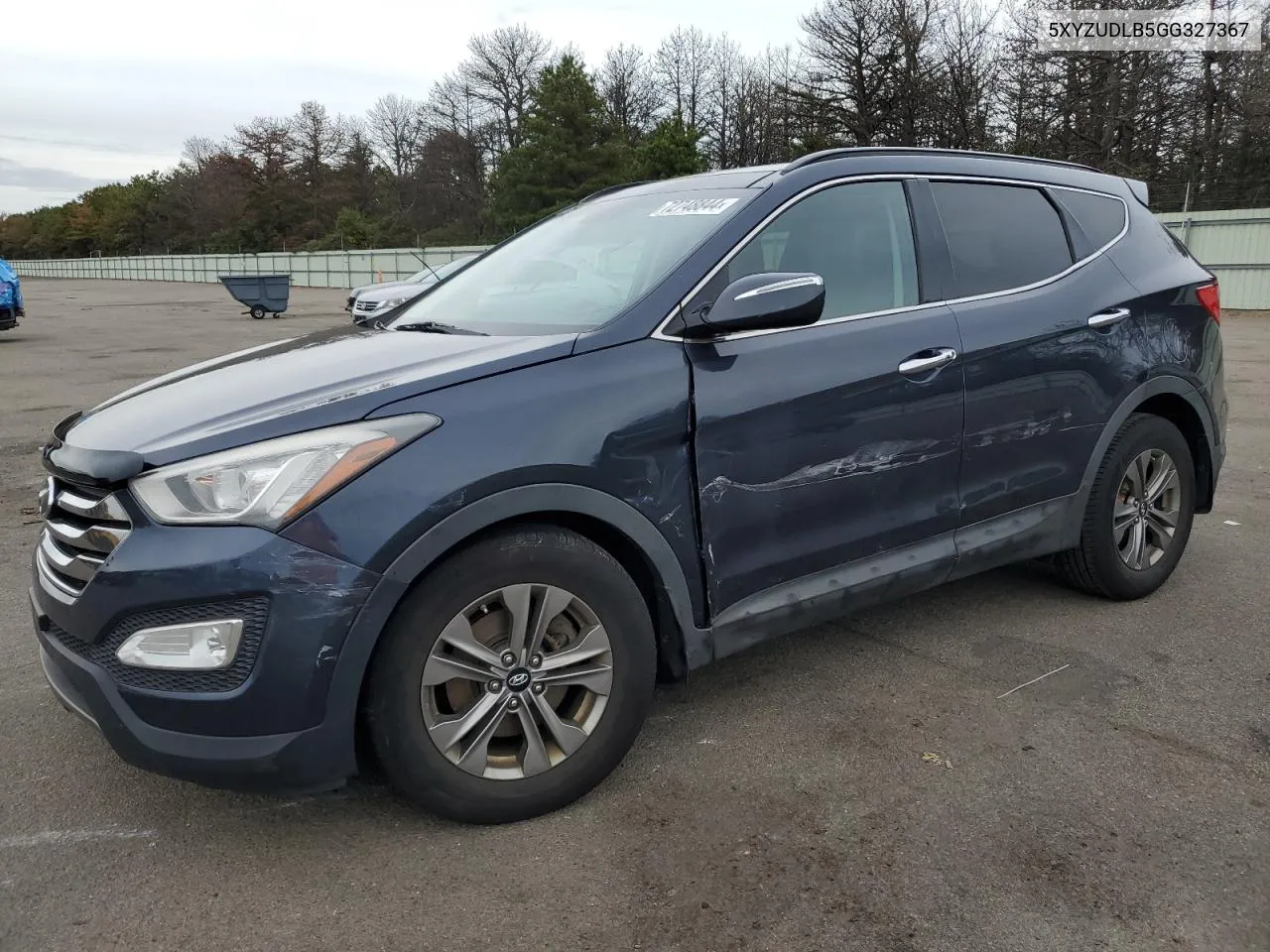 2016 Hyundai Santa Fe Sport VIN: 5XYZUDLB5GG327367 Lot: 72748844