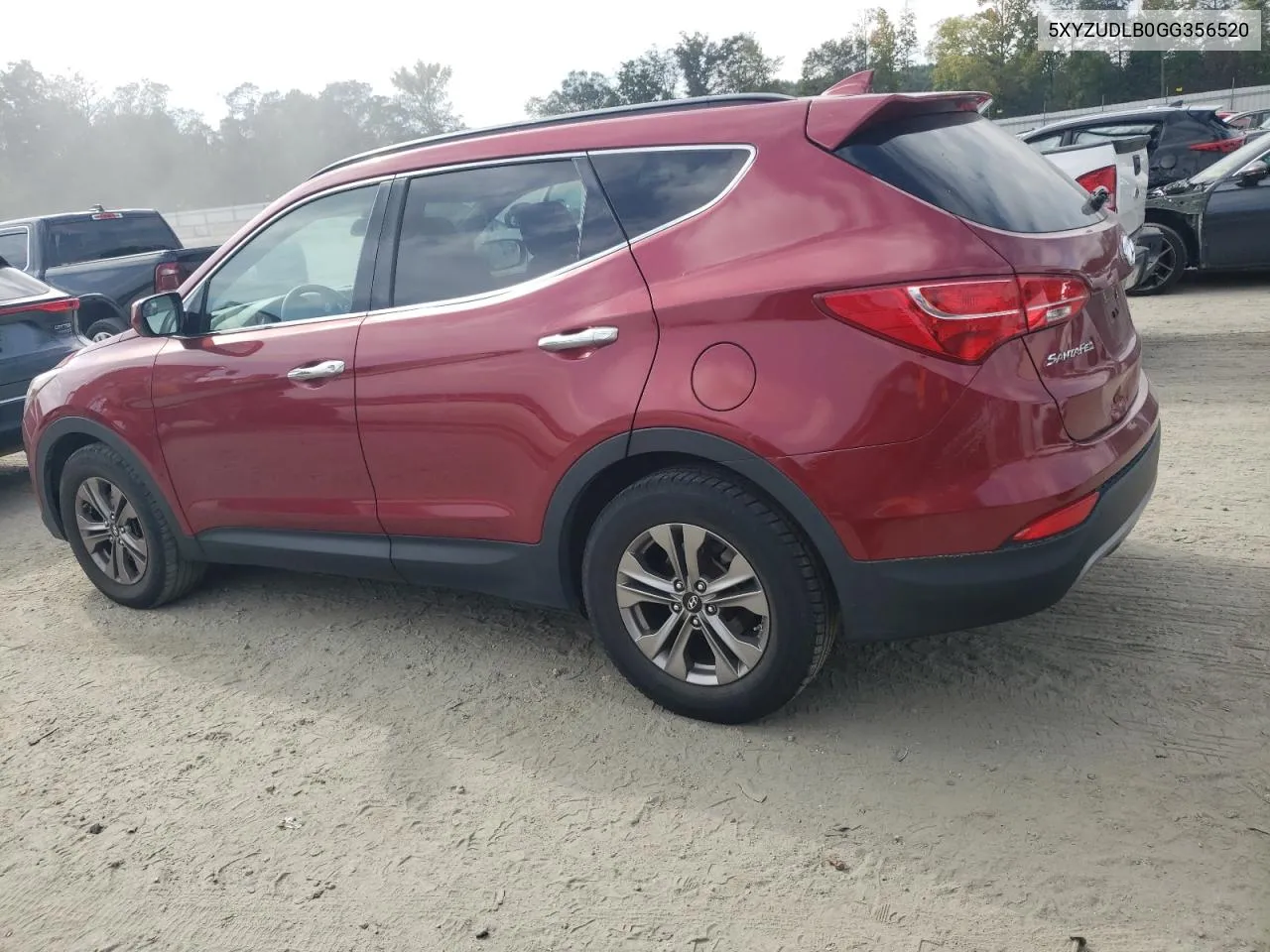 2016 Hyundai Santa Fe Sport VIN: 5XYZUDLB0GG356520 Lot: 72799114