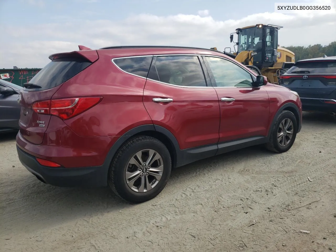 5XYZUDLB0GG356520 2016 Hyundai Santa Fe Sport