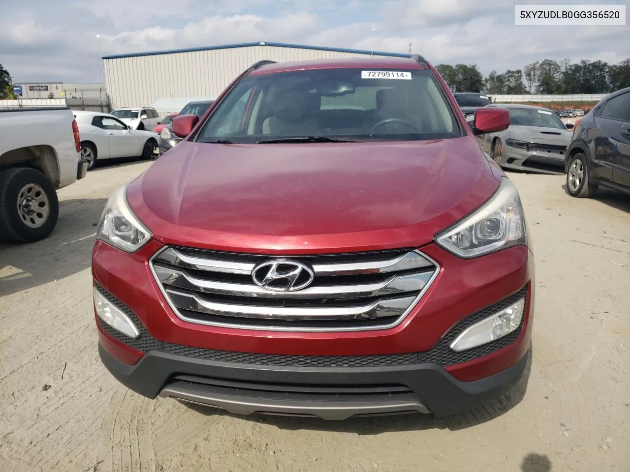 5XYZUDLB0GG356520 2016 Hyundai Santa Fe Sport