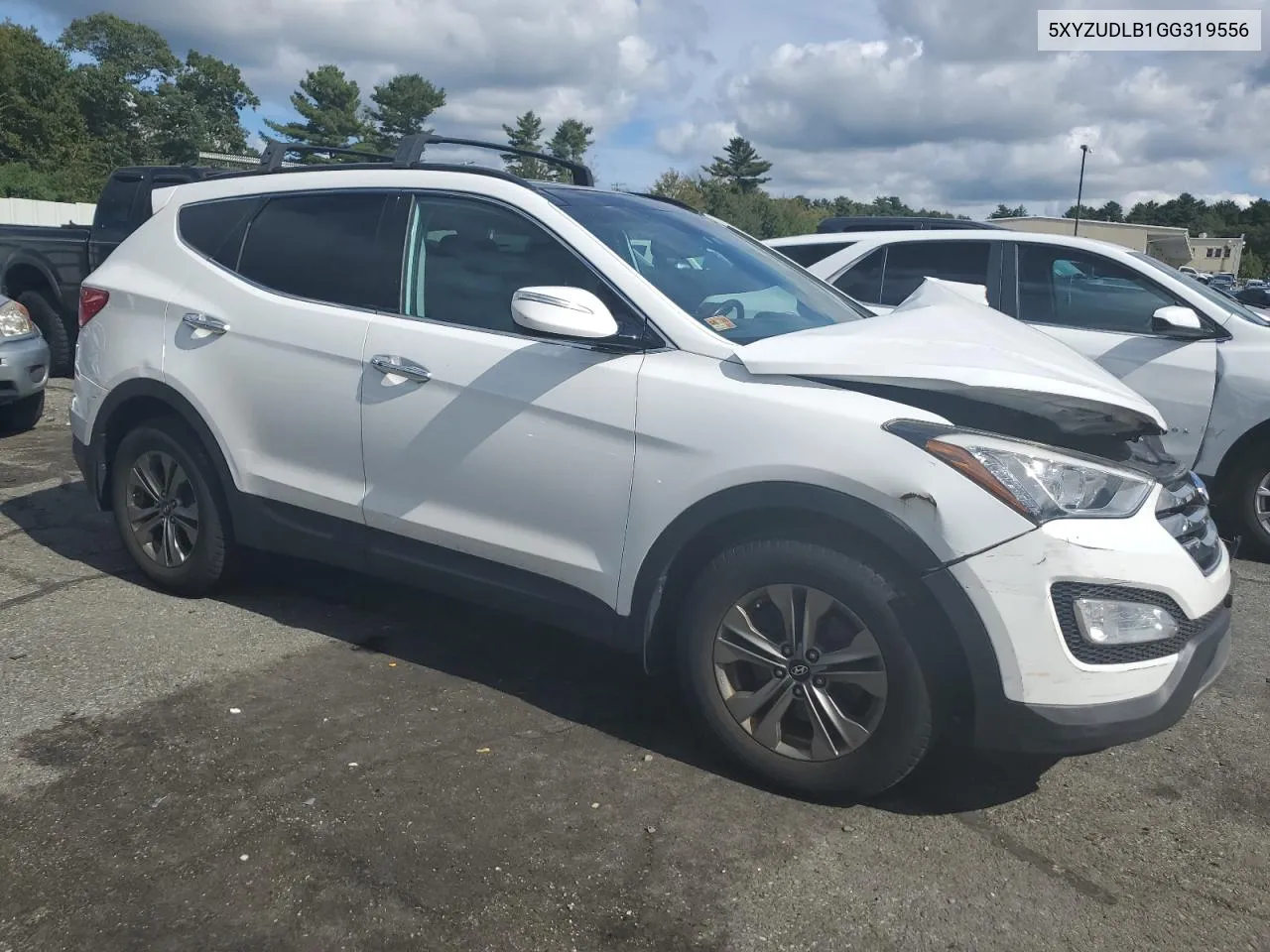 2016 Hyundai Santa Fe Sport VIN: 5XYZUDLB1GG319556 Lot: 72802484