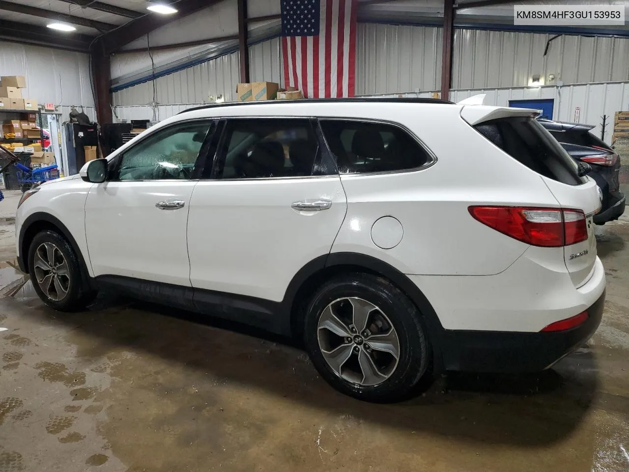 2016 Hyundai Santa Fe Se VIN: KM8SM4HF3GU153953 Lot: 72993944