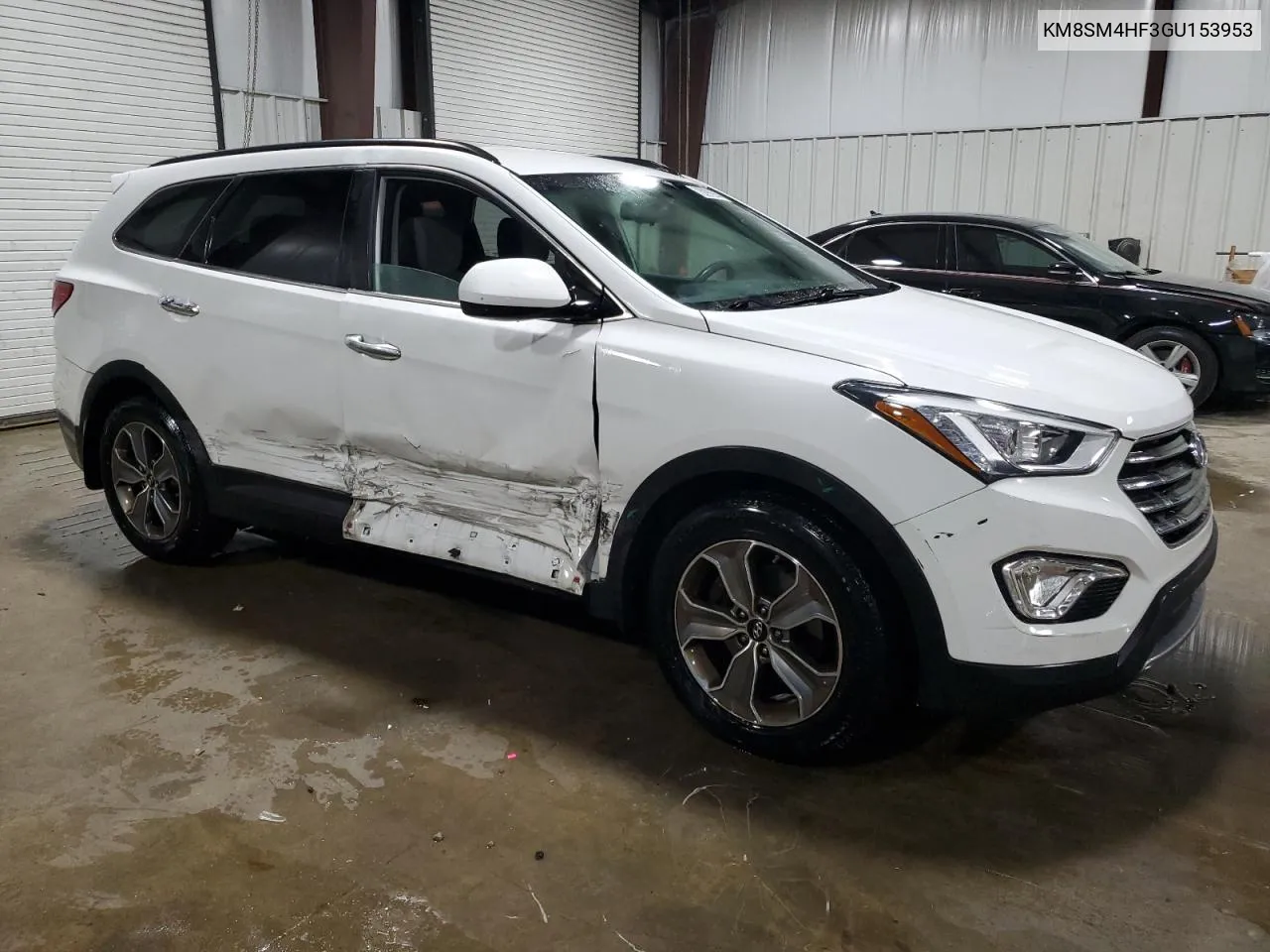 KM8SM4HF3GU153953 2016 Hyundai Santa Fe Se