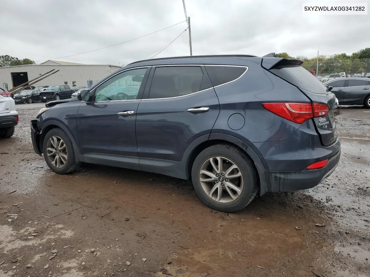 5XYZWDLAXGG341282 2016 Hyundai Santa Fe Sport