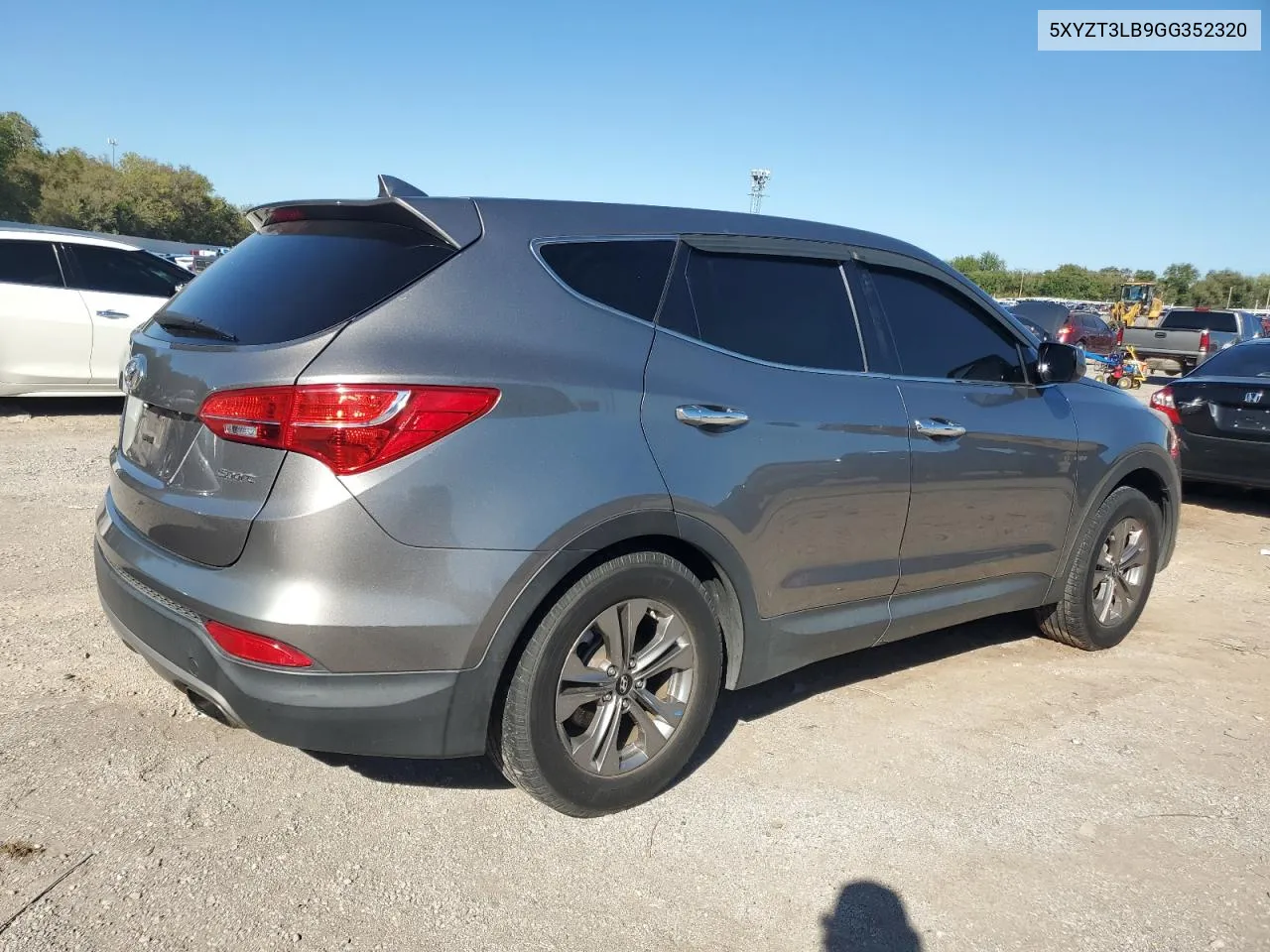 2016 Hyundai Santa Fe Sport VIN: 5XYZT3LB9GG352320 Lot: 73410854