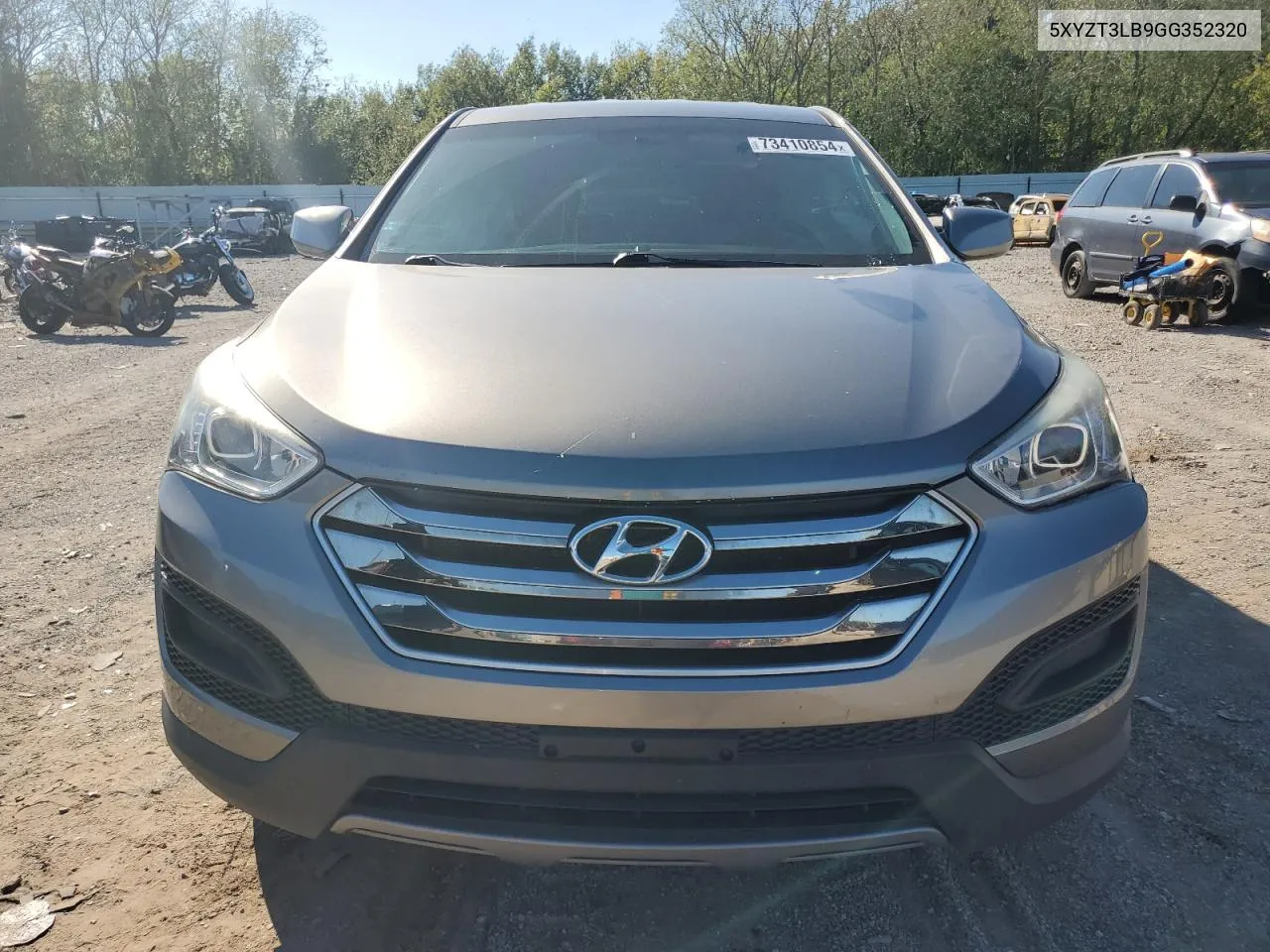 2016 Hyundai Santa Fe Sport VIN: 5XYZT3LB9GG352320 Lot: 73410854