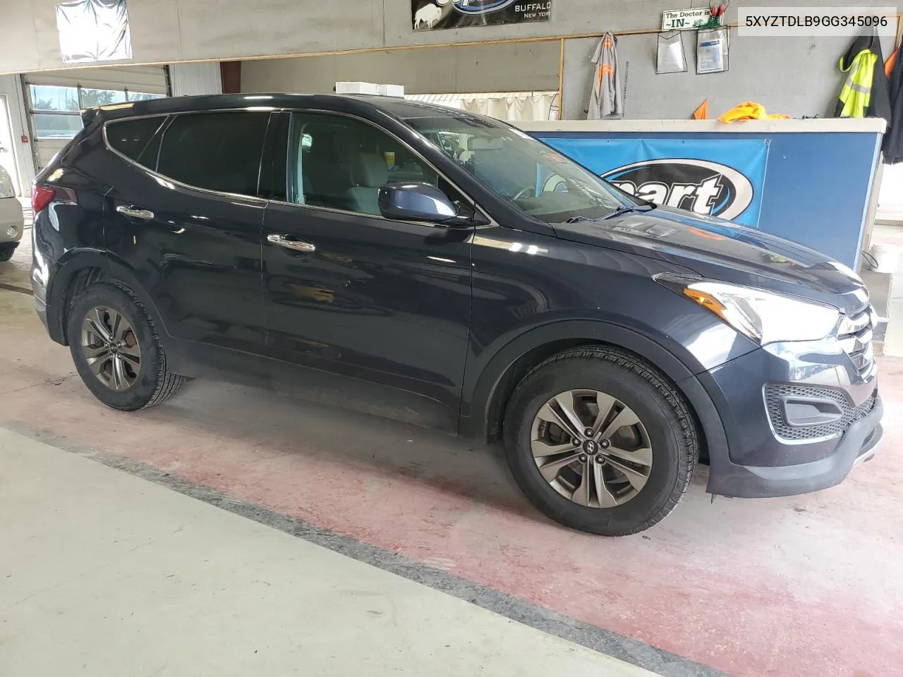 2016 Hyundai Santa Fe Sport VIN: 5XYZTDLB9GG345096 Lot: 73455644