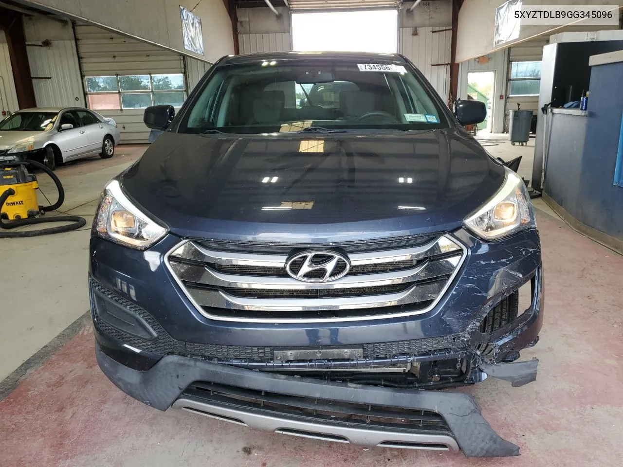 2016 Hyundai Santa Fe Sport VIN: 5XYZTDLB9GG345096 Lot: 73455644