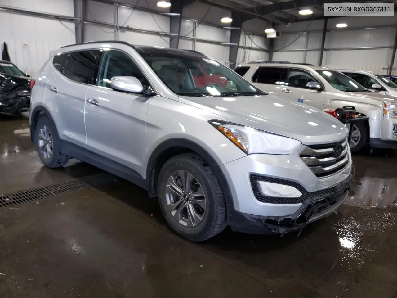 2016 Hyundai Santa Fe Sport VIN: 5XYZU3LBXGG367311 Lot: 73508674