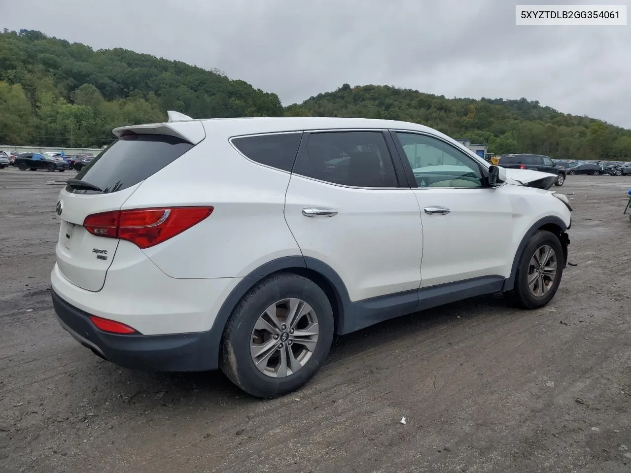 2016 Hyundai Santa Fe Sport VIN: 5XYZTDLB2GG354061 Lot: 73662384