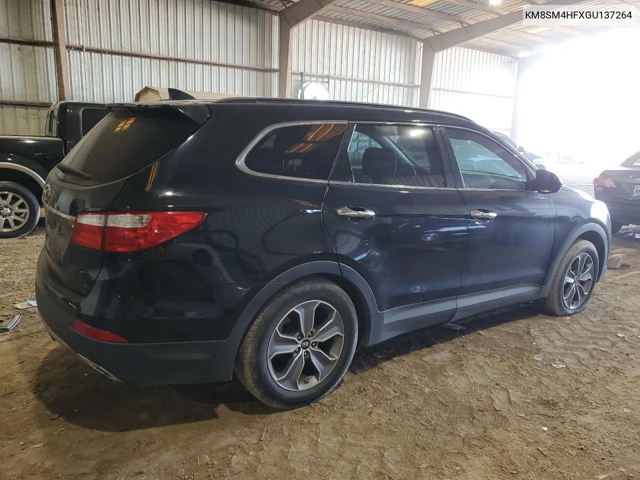 KM8SM4HFXGU137264 2016 Hyundai Santa Fe Se