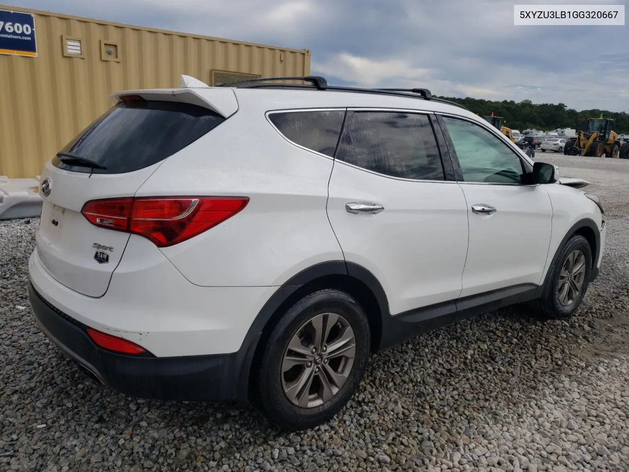 2016 Hyundai Santa Fe Sport VIN: 5XYZU3LB1GG320667 Lot: 73756924