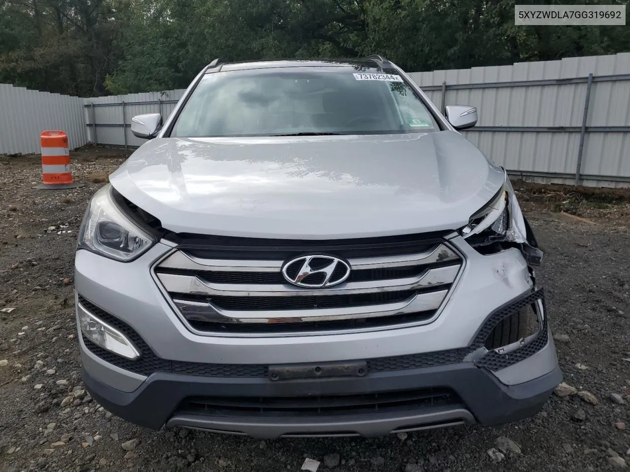 2016 Hyundai Santa Fe Sport VIN: 5XYZWDLA7GG319692 Lot: 73782344