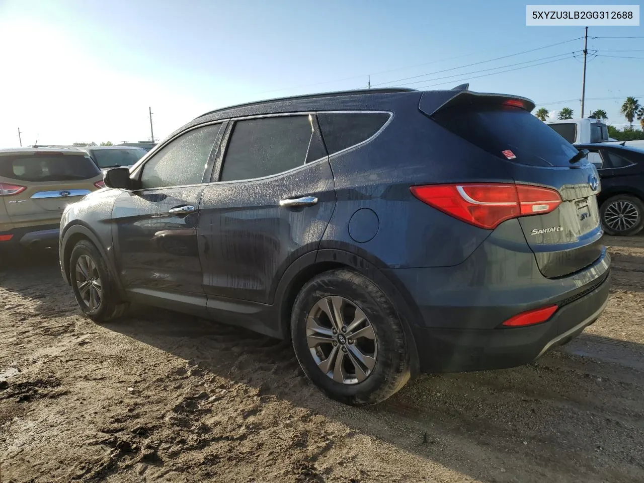 5XYZU3LB2GG312688 2016 Hyundai Santa Fe Sport