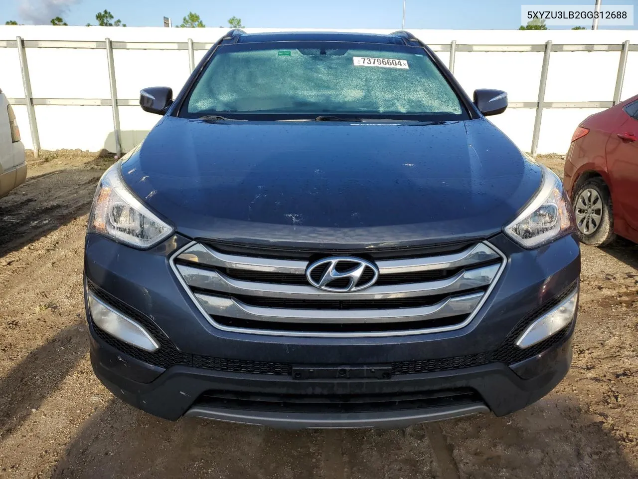 5XYZU3LB2GG312688 2016 Hyundai Santa Fe Sport