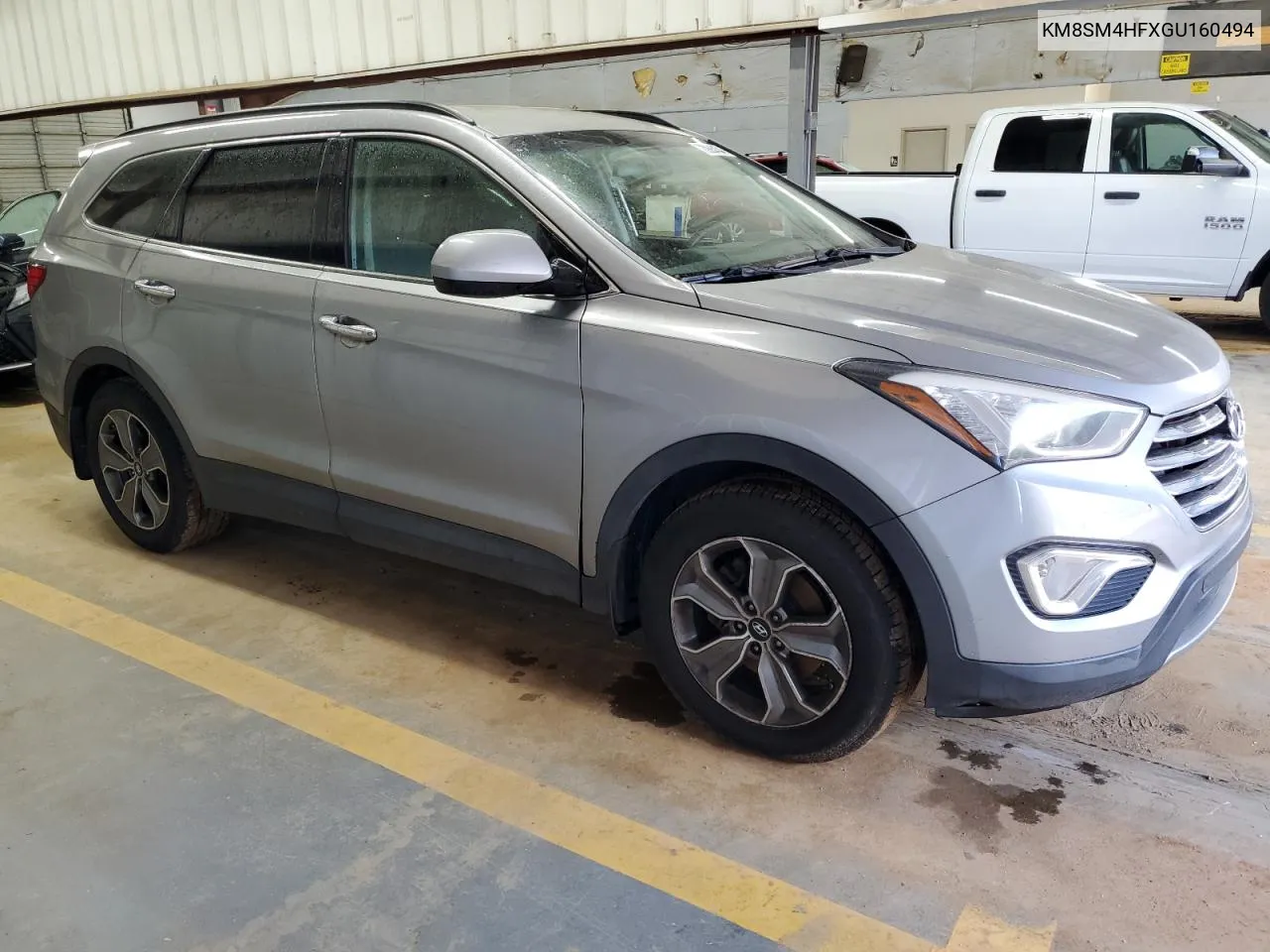 KM8SM4HFXGU160494 2016 Hyundai Santa Fe Se