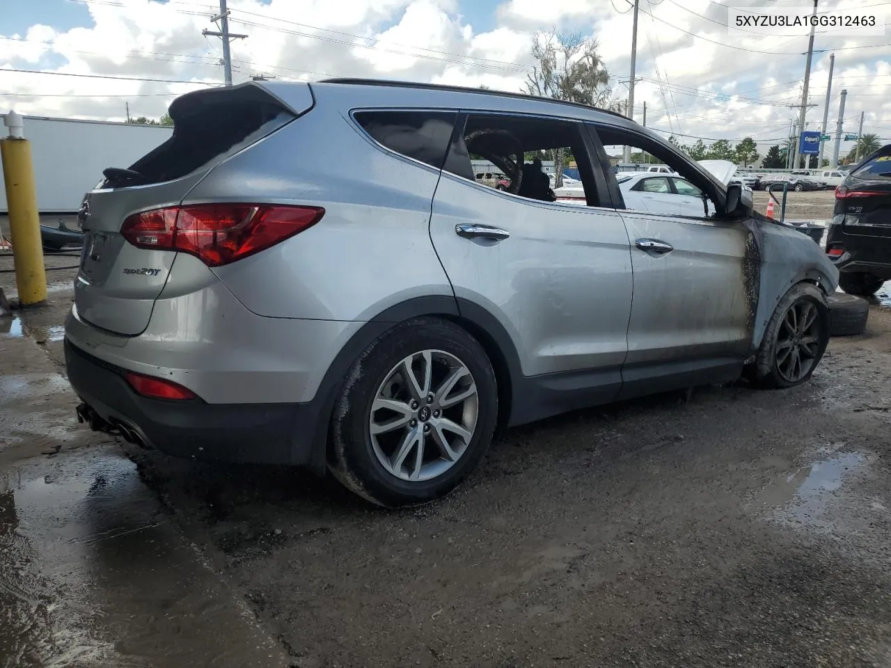 2016 Hyundai Santa Fe Sport VIN: 5XYZU3LA1GG312463 Lot: 73944704