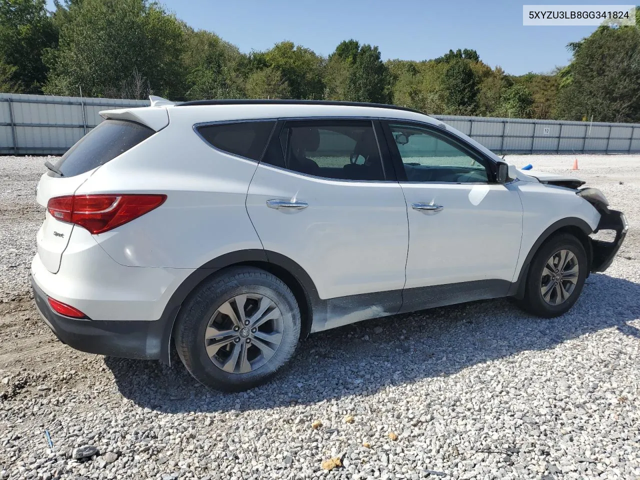 5XYZU3LB8GG341824 2016 Hyundai Santa Fe Sport