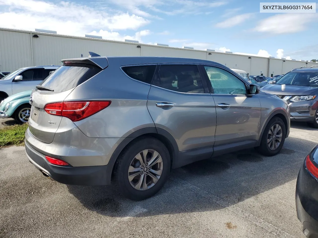 5XYZT3LB6GG317654 2016 Hyundai Santa Fe Sport