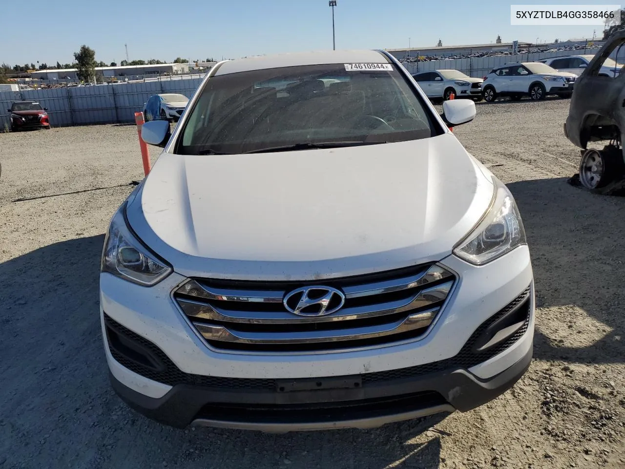 5XYZTDLB4GG358466 2016 Hyundai Santa Fe Sport