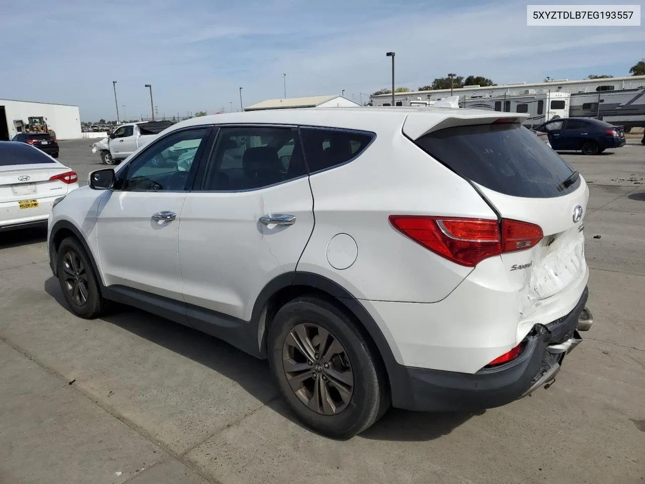 2016 Hyundai Santa Fe Sport VIN: 5XYZTDLB7EG193557 Lot: 74727254