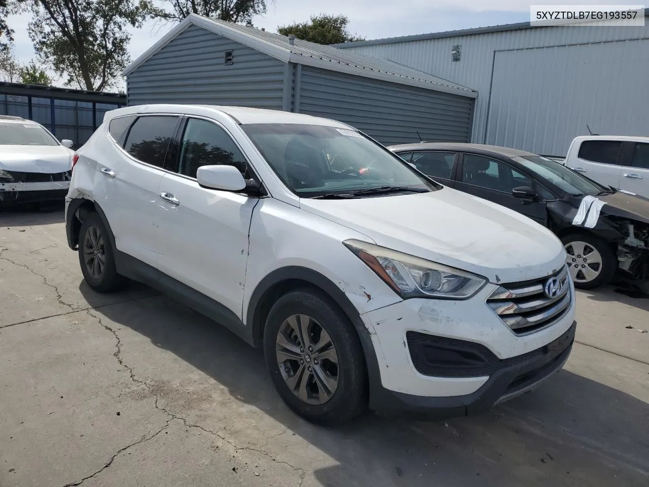 2016 Hyundai Santa Fe Sport VIN: 5XYZTDLB7EG193557 Lot: 74727254