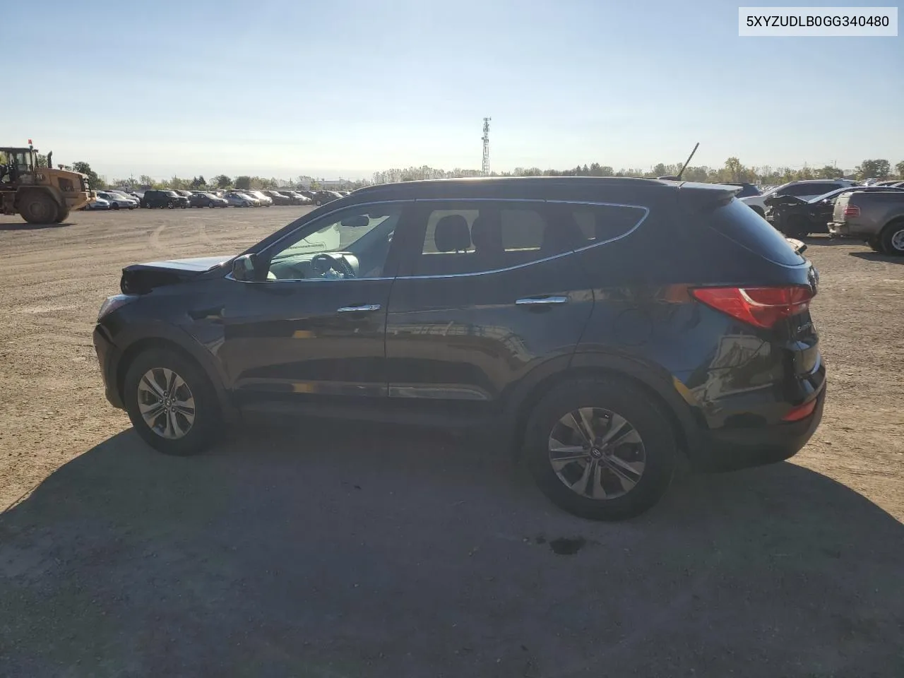 2016 Hyundai Santa Fe Sport VIN: 5XYZUDLB0GG340480 Lot: 74793264