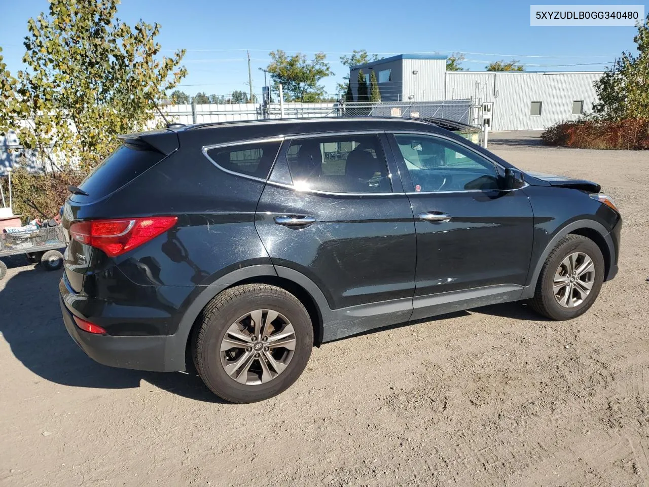 2016 Hyundai Santa Fe Sport VIN: 5XYZUDLB0GG340480 Lot: 74793264