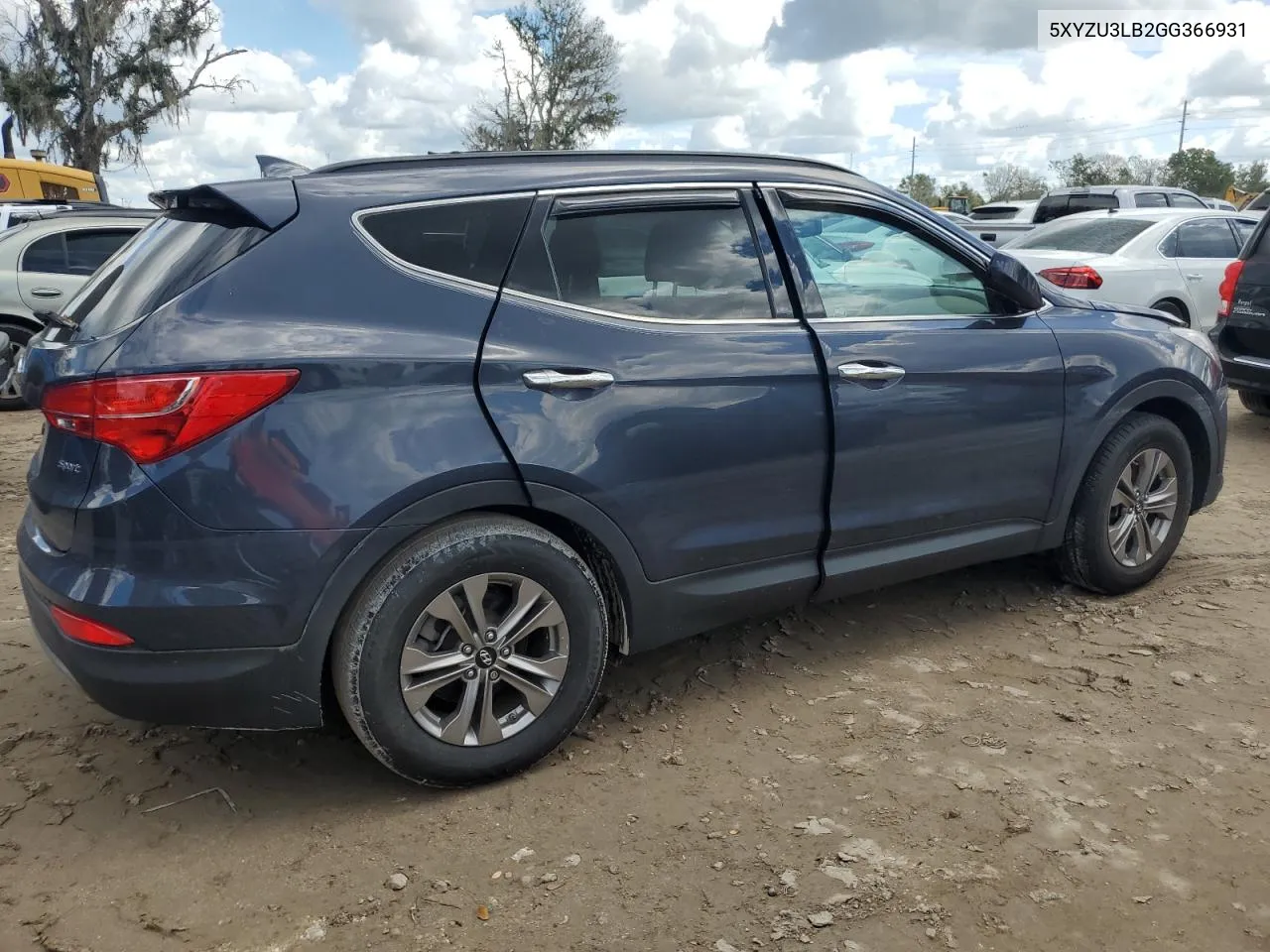 2016 Hyundai Santa Fe Sport VIN: 5XYZU3LB2GG366931 Lot: 74811714