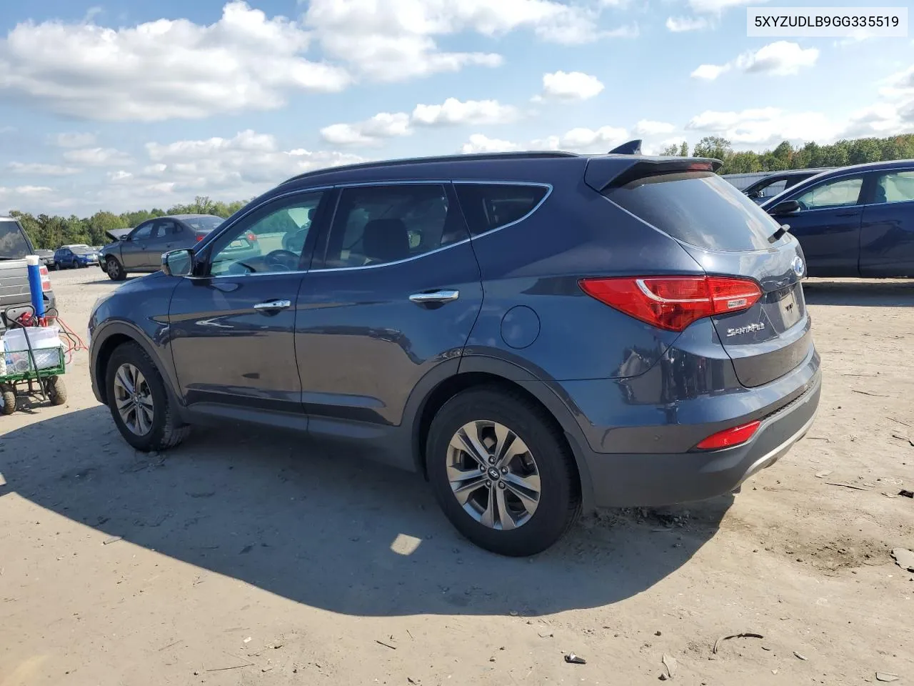 2016 Hyundai Santa Fe Sport VIN: 5XYZUDLB9GG335519 Lot: 74913074