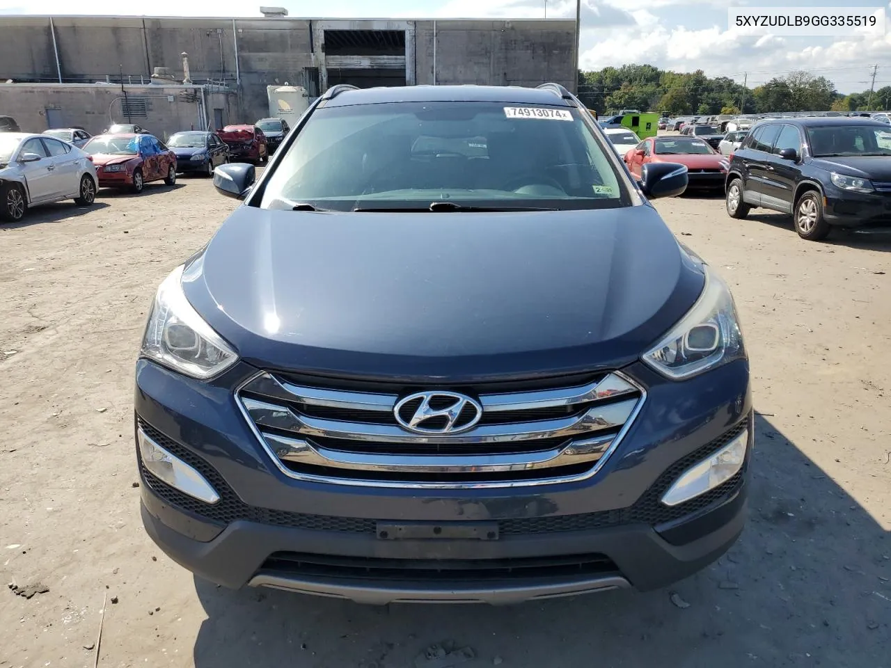 2016 Hyundai Santa Fe Sport VIN: 5XYZUDLB9GG335519 Lot: 74913074