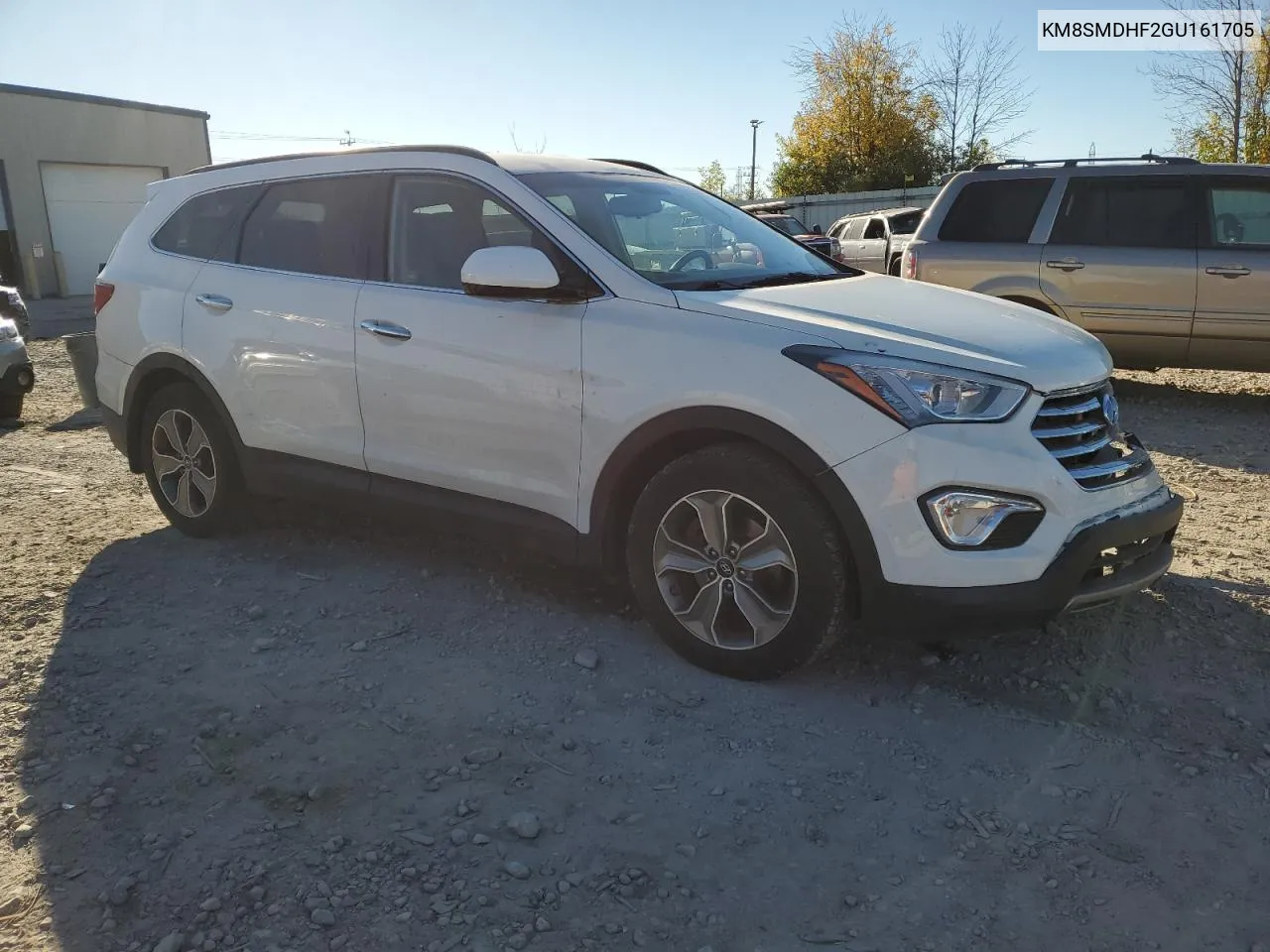 2016 Hyundai Santa Fe Se VIN: KM8SMDHF2GU161705 Lot: 75022294