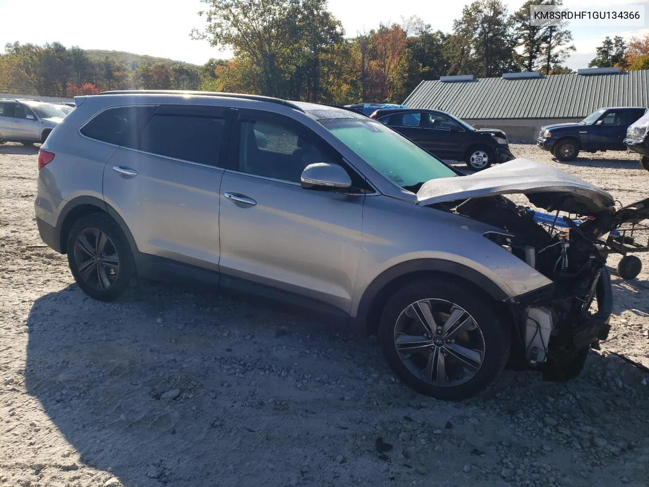 2016 Hyundai Santa Fe Se Ultimate VIN: KM8SRDHF1GU134366 Lot: 75274924