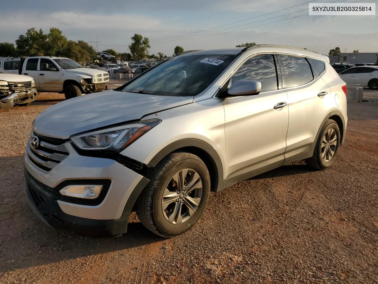 2016 Hyundai Santa Fe Sport VIN: 5XYZU3LB2GG325814 Lot: 75430744