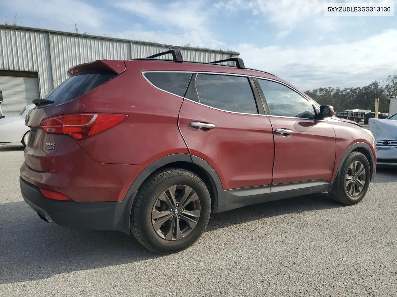 5XYZUDLB3GG313130 2016 Hyundai Santa Fe Sport