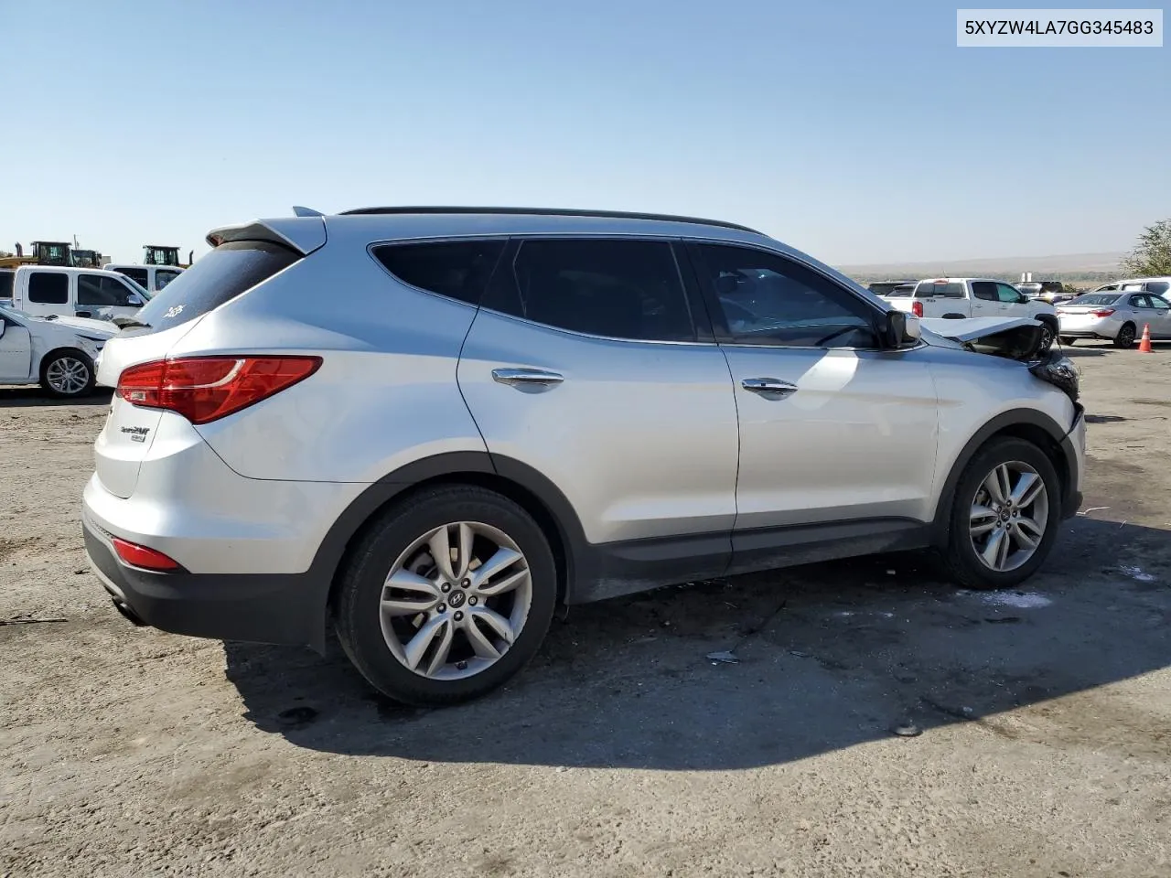 5XYZW4LA7GG345483 2016 Hyundai Santa Fe Sport