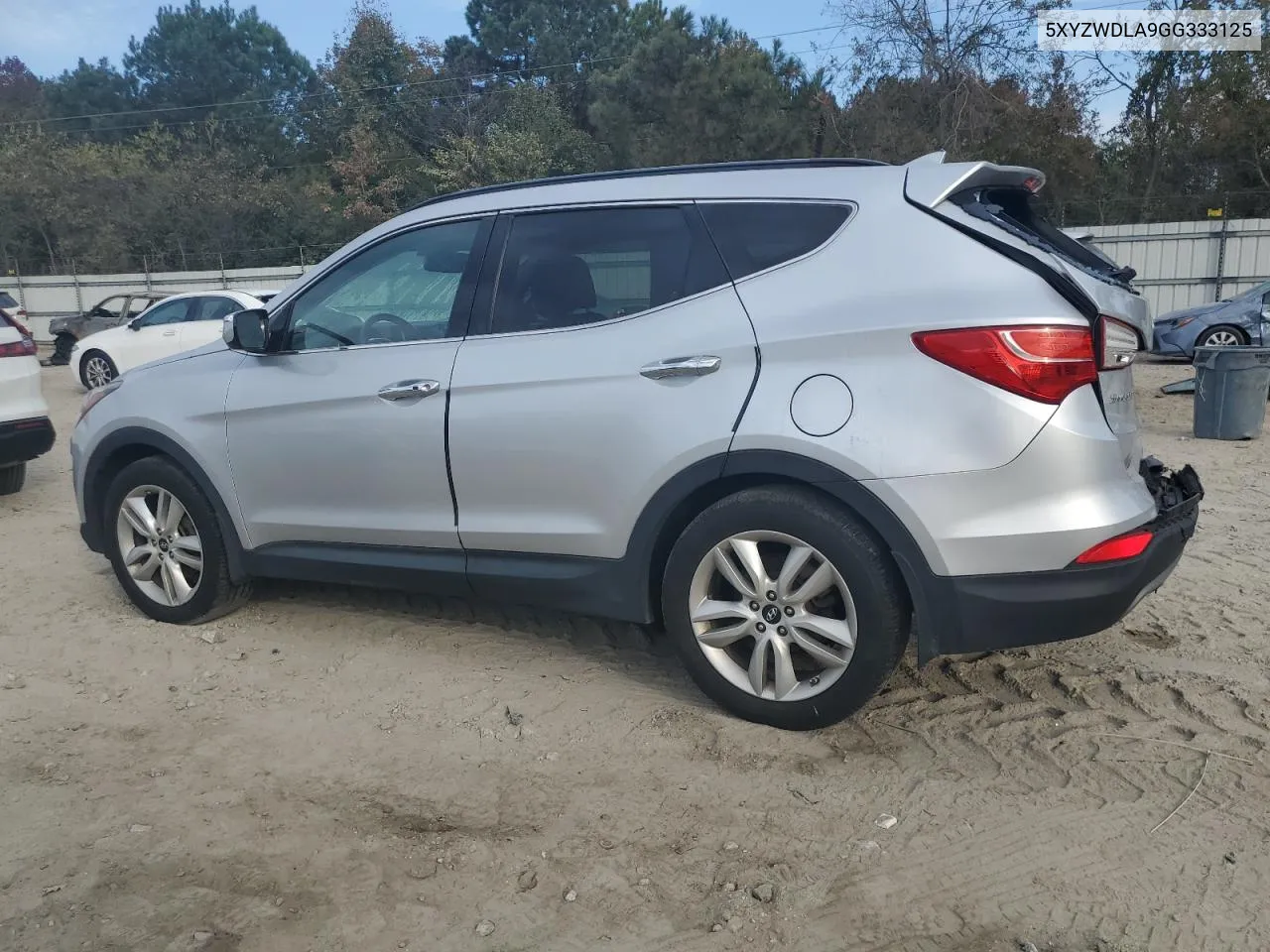 2016 Hyundai Santa Fe Sport VIN: 5XYZWDLA9GG333125 Lot: 75836074