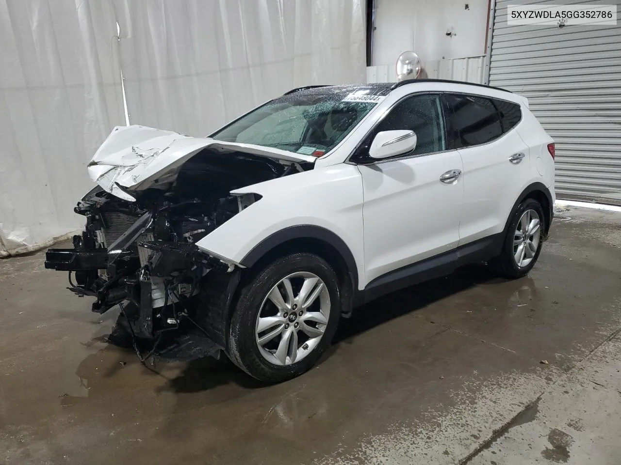 2016 Hyundai Santa Fe Sport VIN: 5XYZWDLA5GG352786 Lot: 75848044