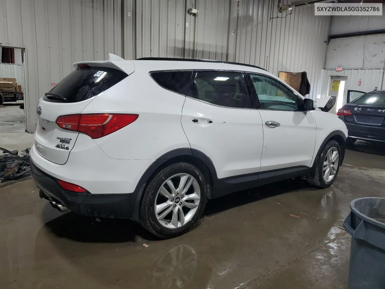 2016 Hyundai Santa Fe Sport VIN: 5XYZWDLA5GG352786 Lot: 75848044