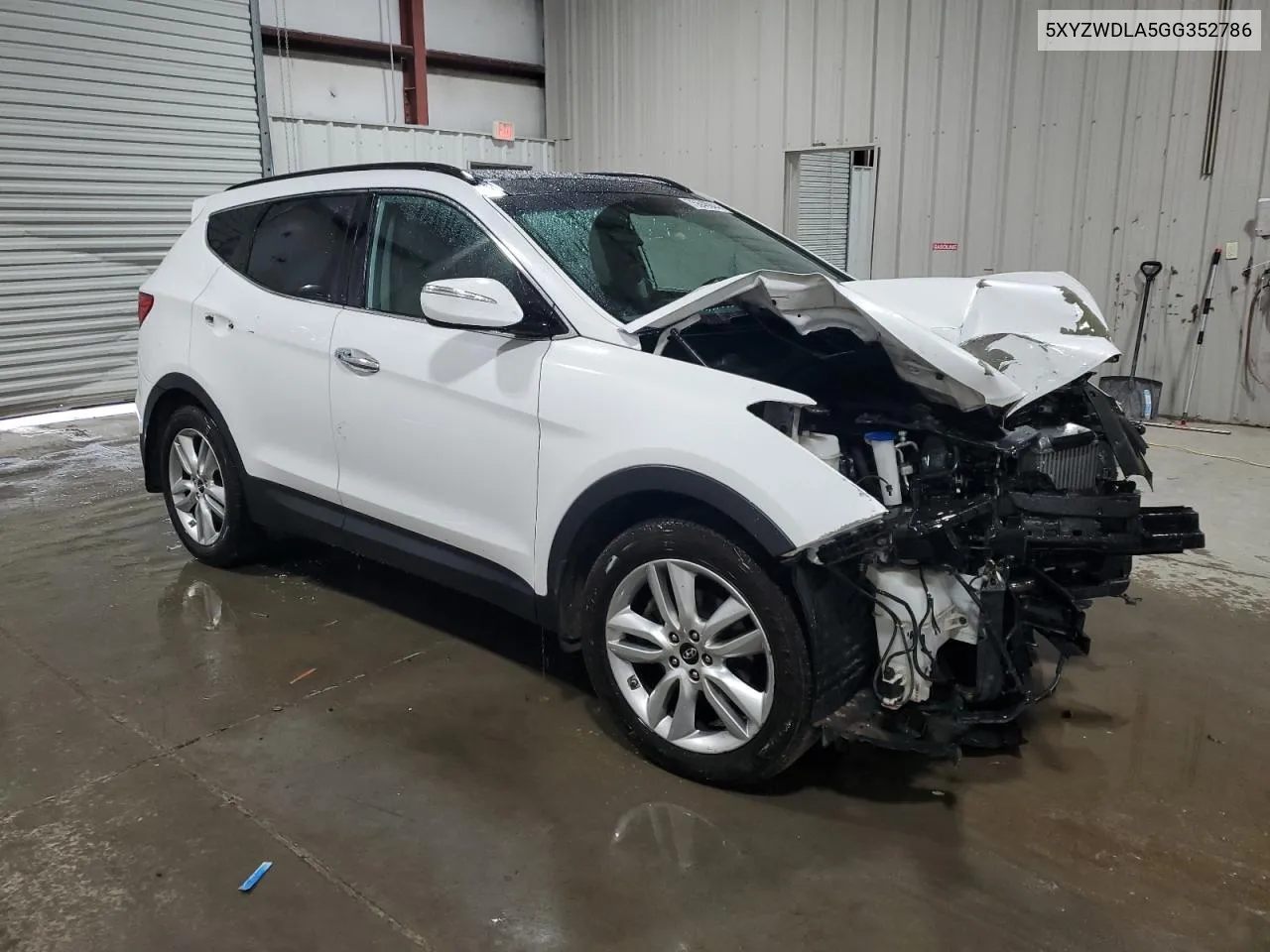 5XYZWDLA5GG352786 2016 Hyundai Santa Fe Sport