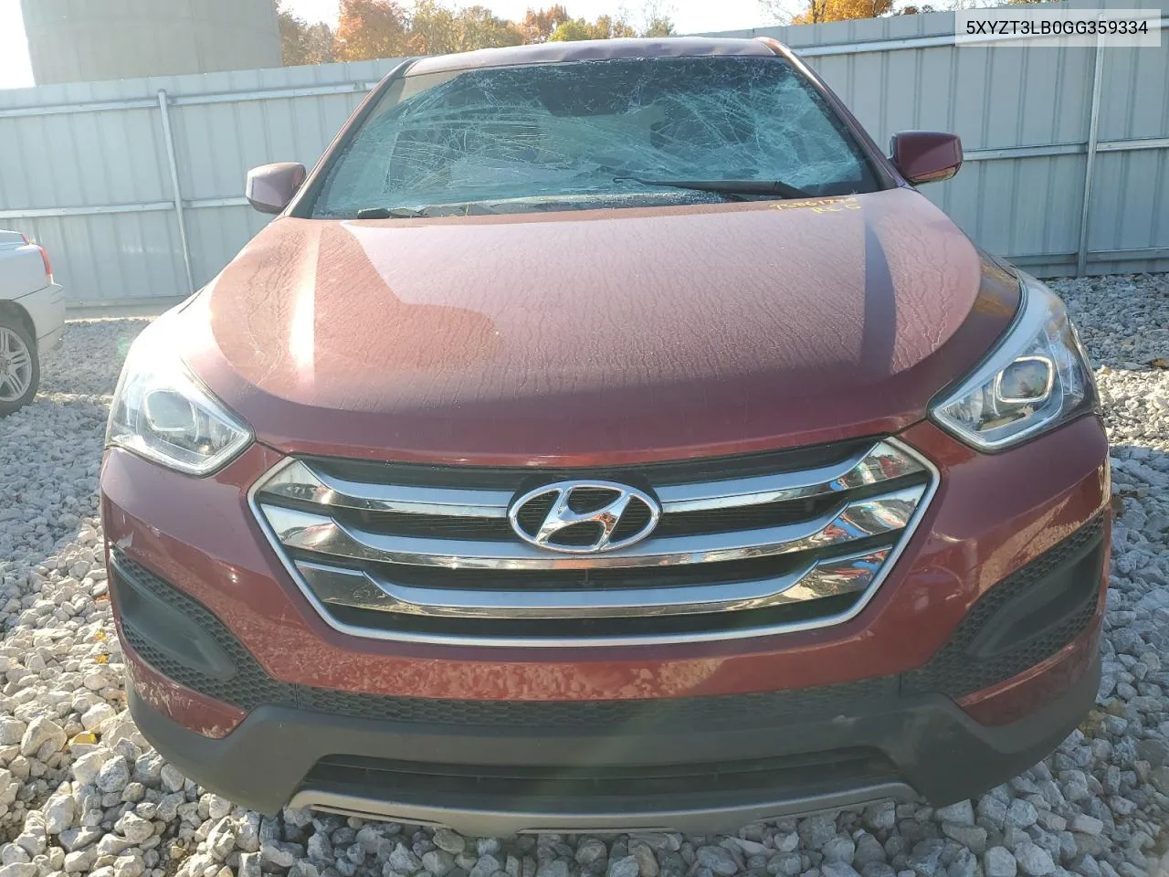 2016 Hyundai Santa Fe Sport VIN: 5XYZT3LB0GG359334 Lot: 75861794