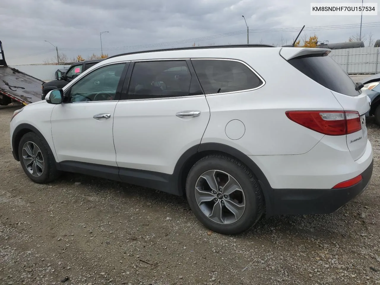 2016 Hyundai Santa Fe Se VIN: KM8SNDHF7GU157534 Lot: 75937054