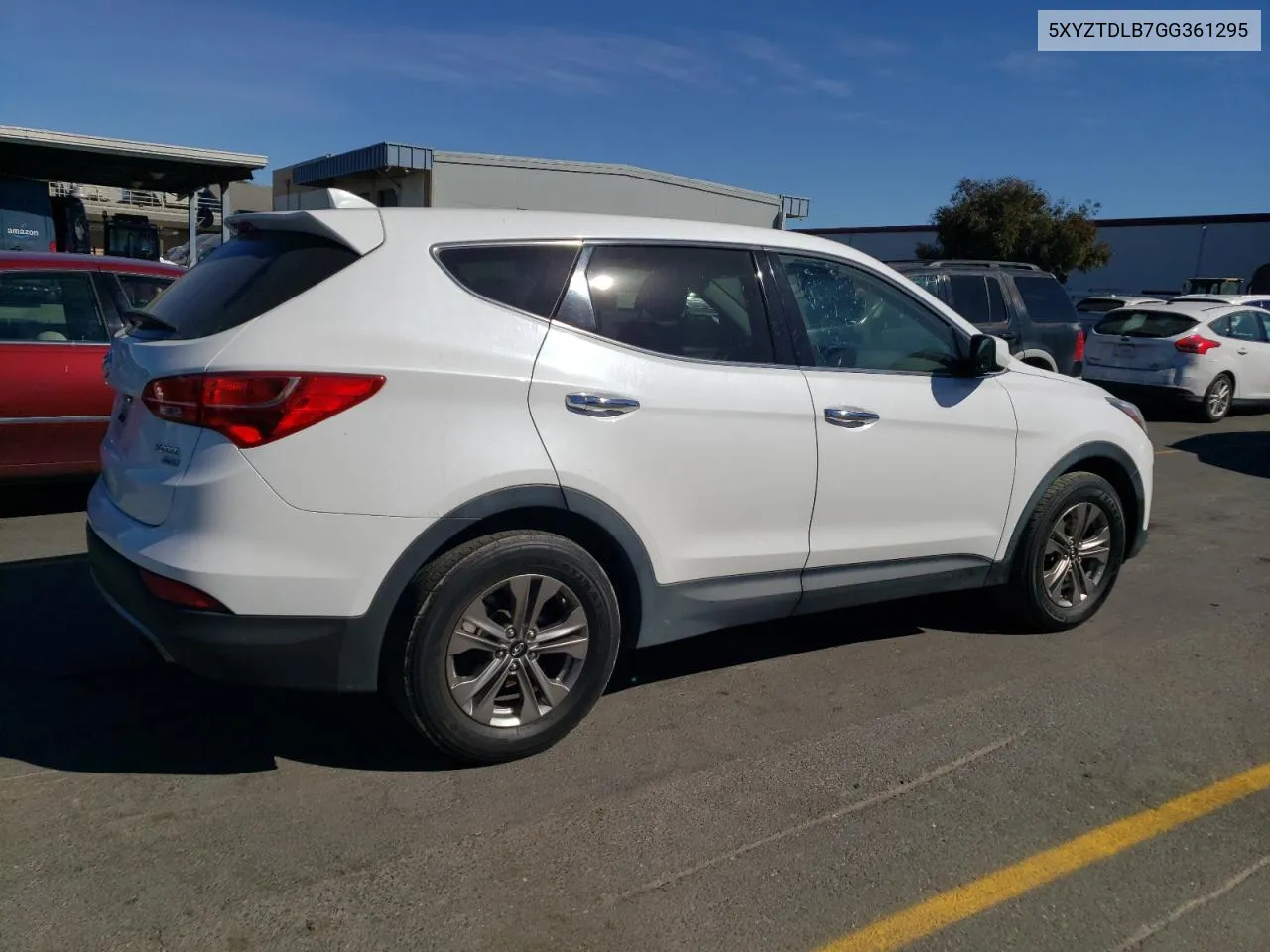 2016 Hyundai Santa Fe Sport VIN: 5XYZTDLB7GG361295 Lot: 76085044