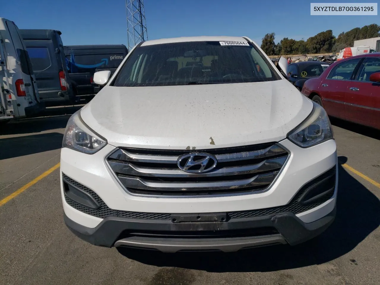 2016 Hyundai Santa Fe Sport VIN: 5XYZTDLB7GG361295 Lot: 76085044