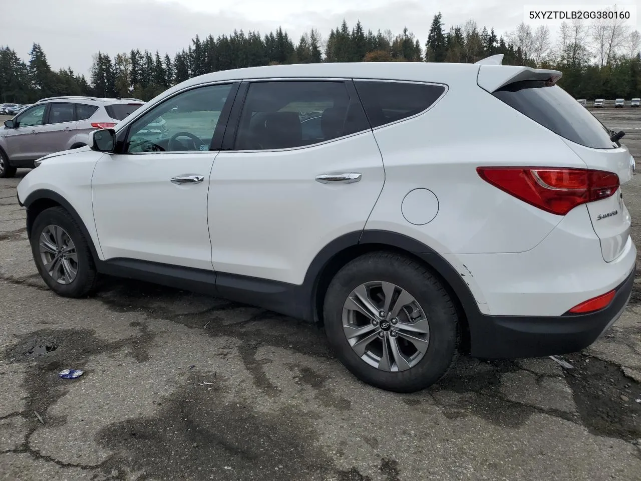 5XYZTDLB2GG380160 2016 Hyundai Santa Fe Sport