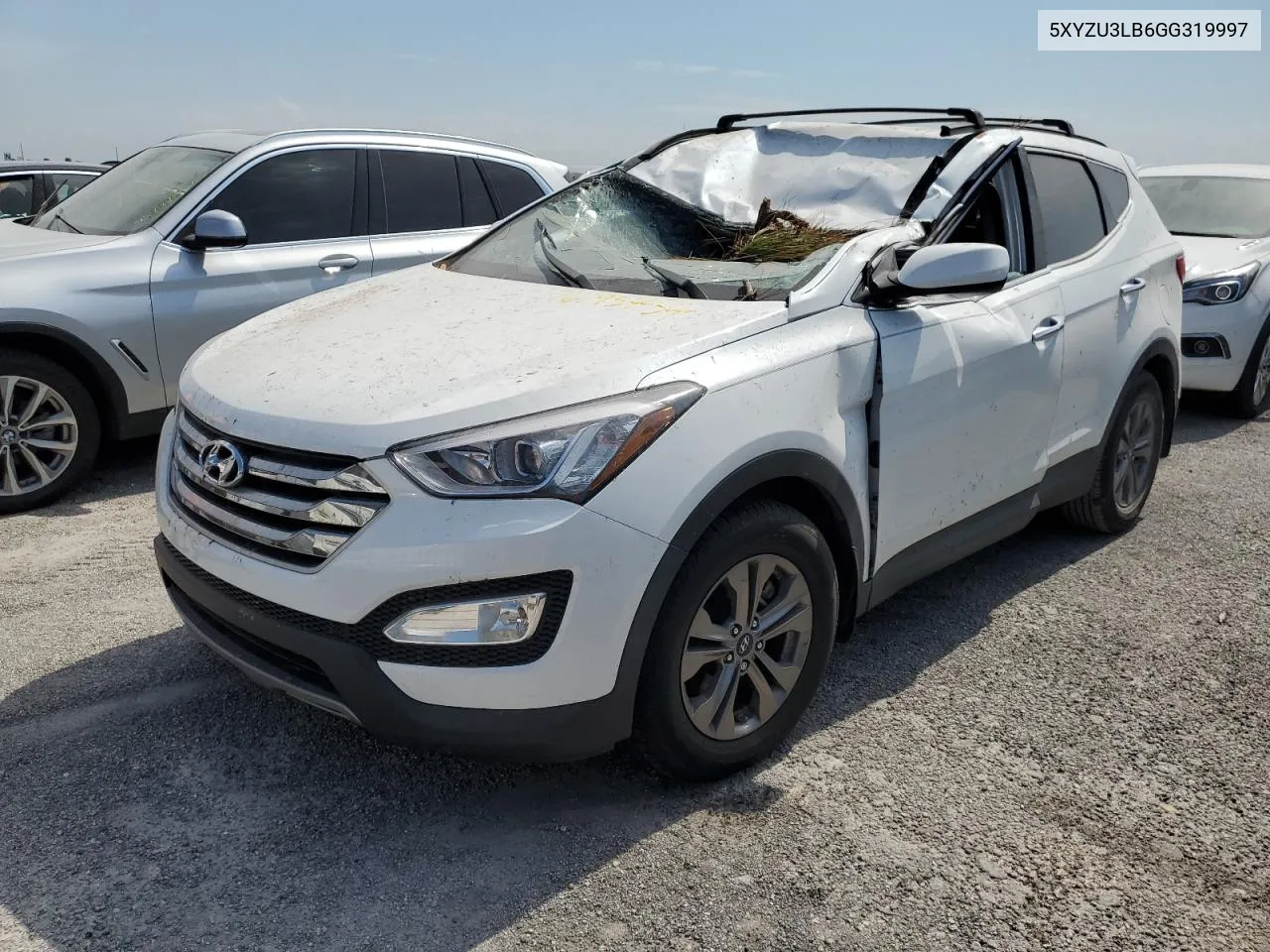 2016 Hyundai Santa Fe Sport VIN: 5XYZU3LB6GG319997 Lot: 76195454