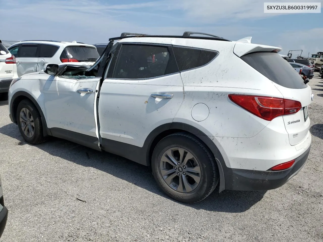 2016 Hyundai Santa Fe Sport VIN: 5XYZU3LB6GG319997 Lot: 76195454