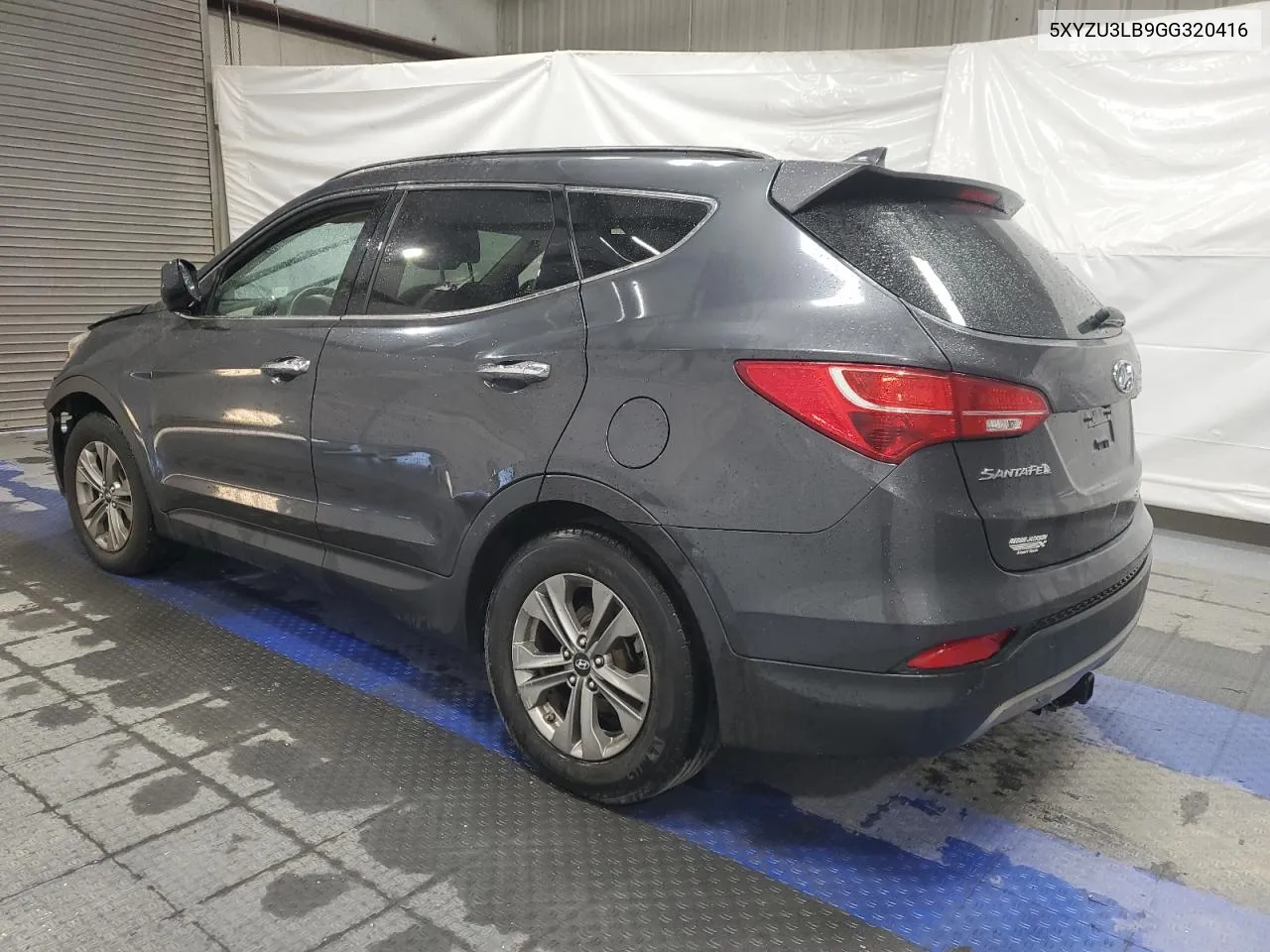 2016 Hyundai Santa Fe Sport VIN: 5XYZU3LB9GG320416 Lot: 76388584